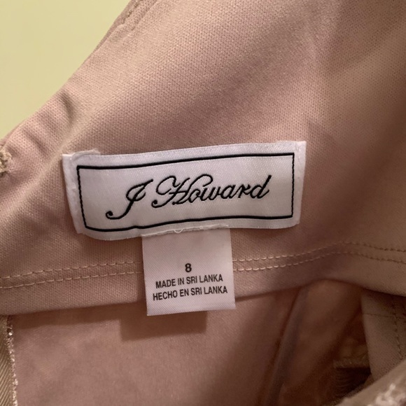 JHoward Blush Pink Sparkly Floral Dress | Size 8 - Picture 5 of 8